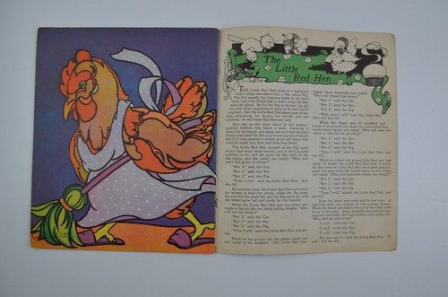 Vintage 1939 Hasenbuch der besten Geschichten Softcover Buch Farn Bisil Torf #2223 - Bild 14 von 18