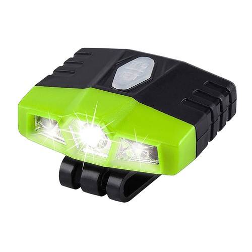 *Ultra Bright Mini Hands Free LED Clip on Cap Hat Light - Rechargeable Waterproo - Picture 14 of 18