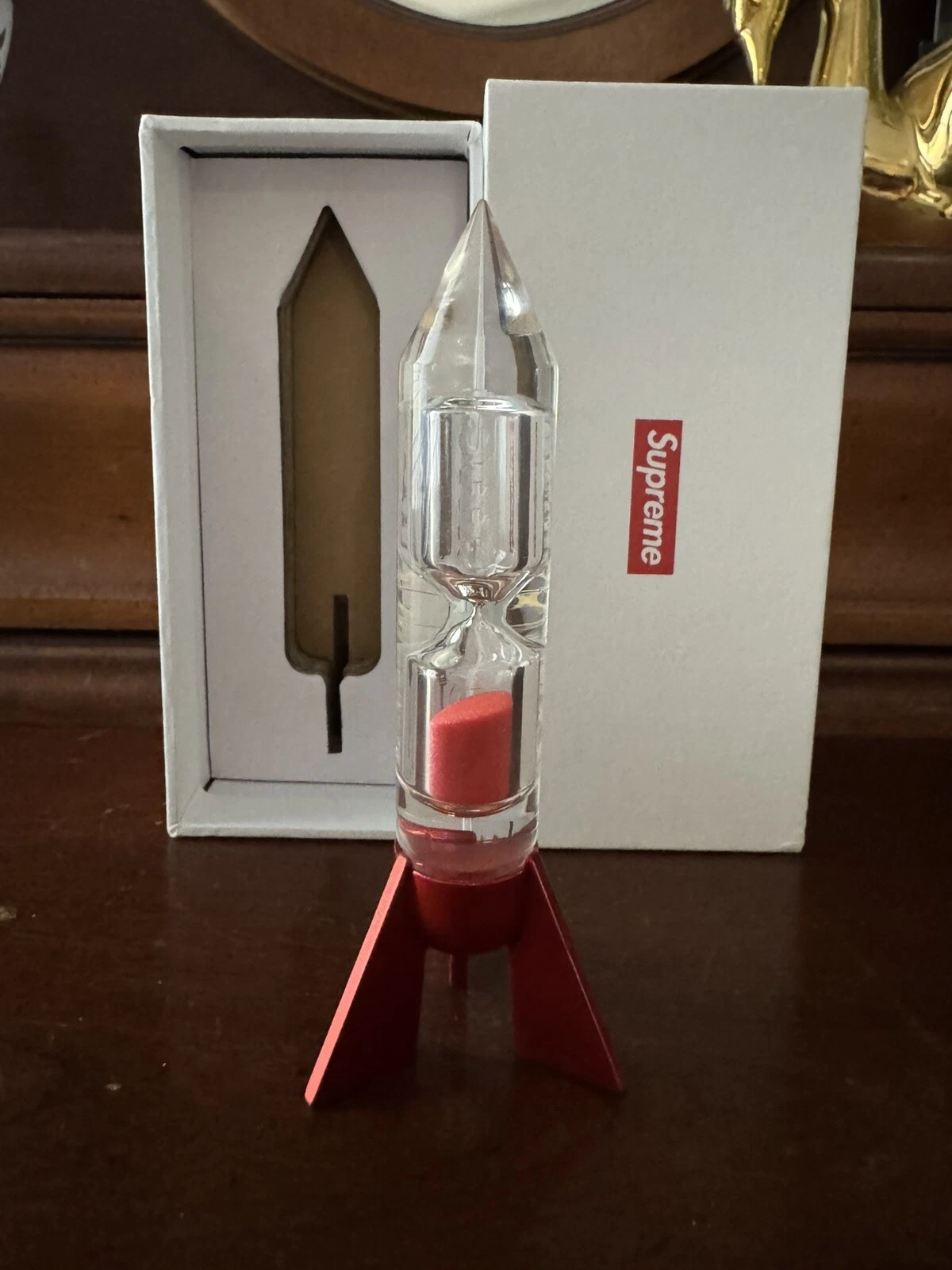 Supreme Rocket Timer x Red x New x In Hand x Fast/Free Shipping