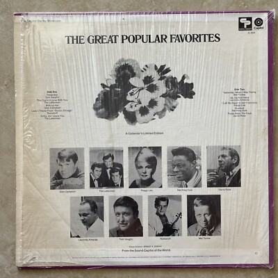 キングダム The Great Popular Favorites - LP Vinyl Record - Capitol SL