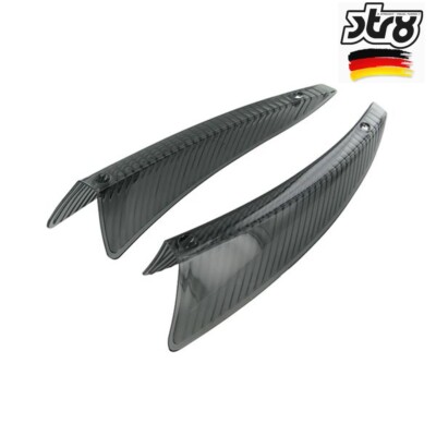 Glas Blinker Black Line Vorne STR8 Für Peugeot 50 Jet Force 2003-2014
