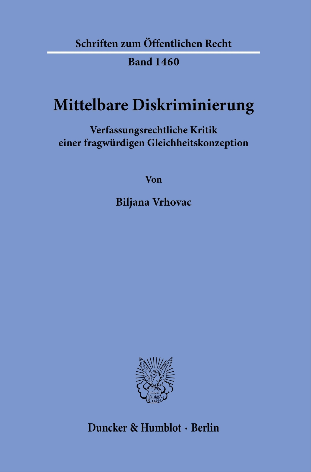 Thumbnail - Mittelbare Diskriminierung. | Verfassungsrechtliche Kritik Einer