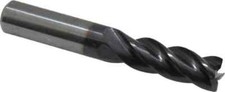 Guhring 9030800095200 Square End Mill: 3/8" Dia, 1" LOC, 3/8" Shank, 4 Flutes