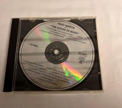 Mary Martin The Sound of Music Maria My Favorite Things Do Re Mi Disc CD - Bild 1 von 2