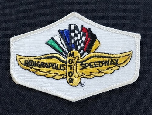 Vintage Indianapolis Motor Speedway Wings & Wheel Logo Indy 500 Racing PATCH - Picture 4 of 6