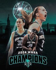 2024 WNBA Champions New York Liberty 8x10 Photo Breanna Stewart