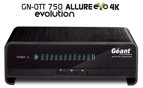 GEANT GN-OTT 750 ALLURE EVO 4K EVOLUTION - Afbeelding 2 van 6
