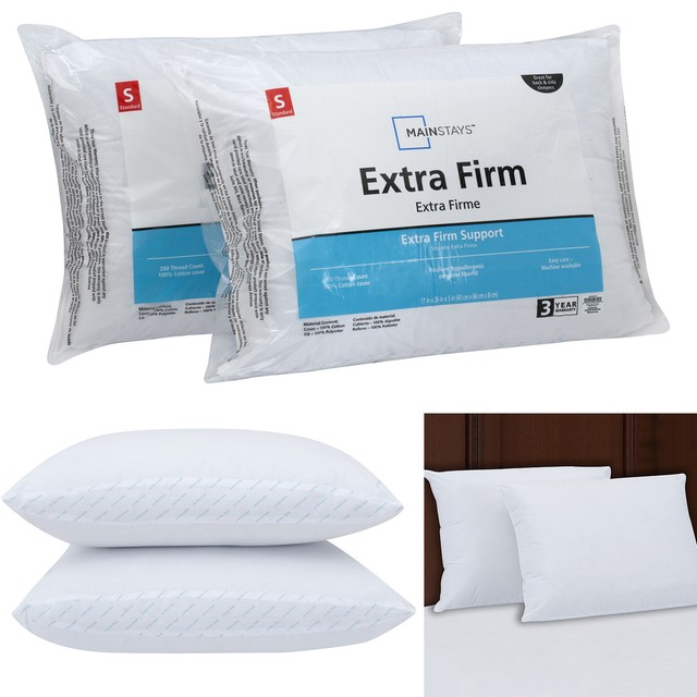 Springs Home Quilted Support Bed Pillow Standard White For Sale