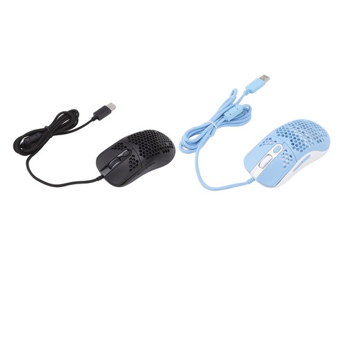 RGB Mouse Cellular Hollow Design Lightweight Wired Backlight 12000DPI 6 Leve BST - Picture 4 of 29