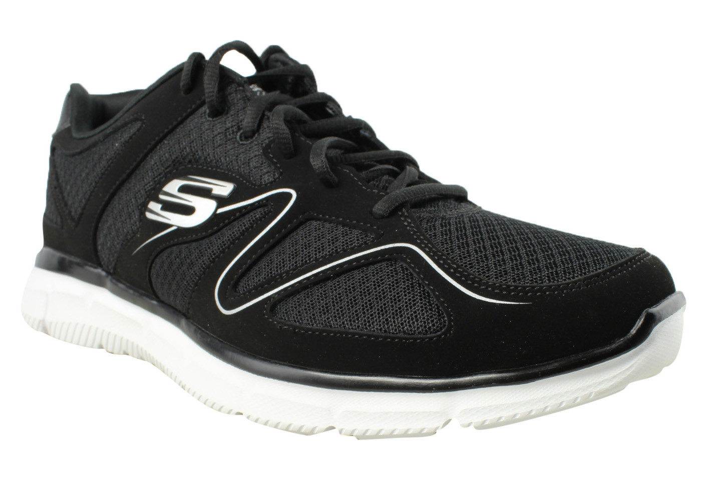 Skechers Mens 58350 Black/White Running Shoes Comfortable The latest discount shoes for men and women Skechers Mens 58350 Black/White Running Shoes Comfortable The latest discount shoes for men and women
