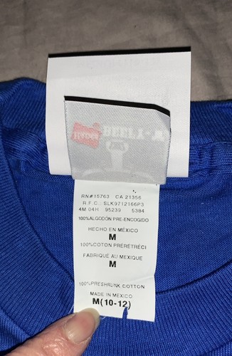 MACK TRUCK Built Like a Mack Truck YM Youth Med Mack Bulldog Basics blue T shirt - Picture 7 of 7