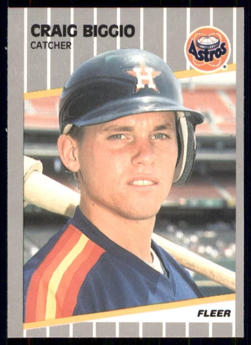 1989 Fleer #353 Craig Biggio Glossy
