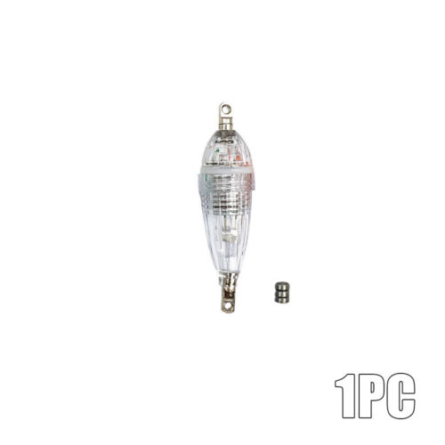 LED Flashing Deep Drop Fishing Squid Underwater Fish Lure Light Lamp fishing - Foto 12 di 16