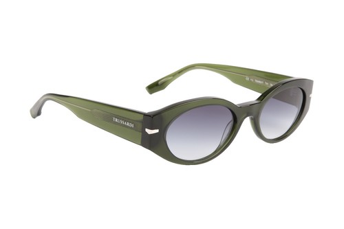 サングラス BALENCIAGA Woman Sunglasses Green BB0402S 005 Balenciaga BB0402S 005 Sunglasses Women's Green/Green Mirror