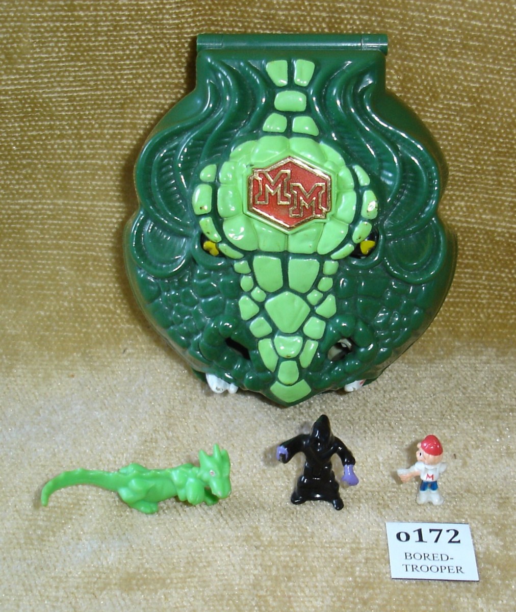 VINTAGE MIGHTY MAX SLAYS THE DOOM DRAGON PLAYSET 99