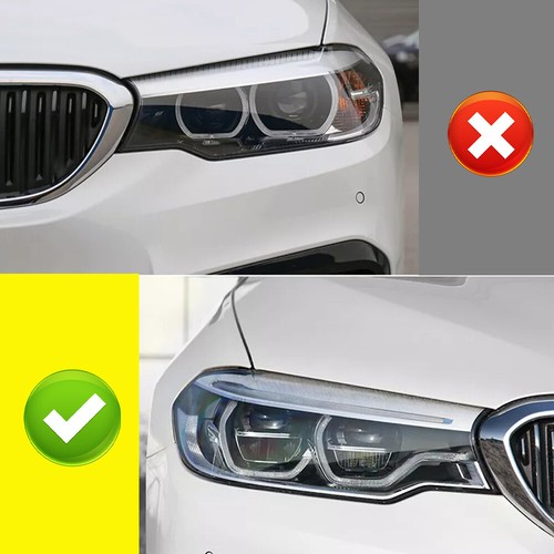 Yellow Angel Eyes DRL LED Light Daytime Running Module For BMW 2017-2020 5Series - Foto 6 di 11