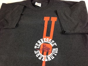 Tennessee-Vols-T-Shirt-VTG-Mens-XL-Tall-Long-Volunteers-3D-Foam-Letters-USA-Made