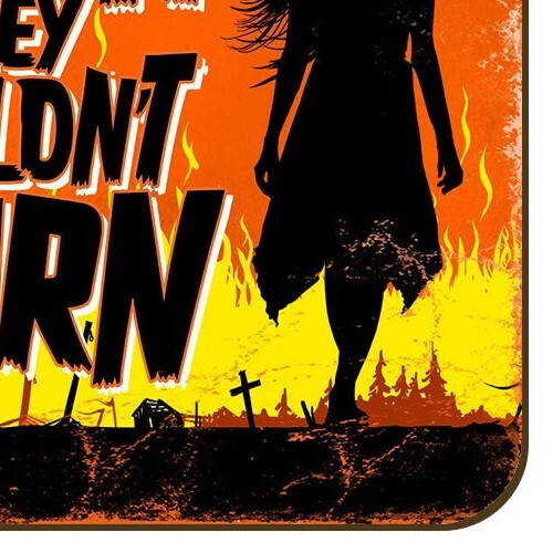 THE WITCH THEY COULDN'T BURN Coaster: craft horror movie pagan goth fan fun gift - Picture 6 of 7