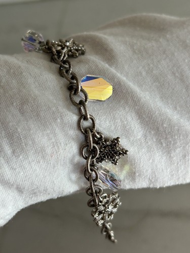 Pulsera Brighton Diva de la Nieve Copos de Nieve Cristales AB Aurora Boreal - Imagen 11 de 17