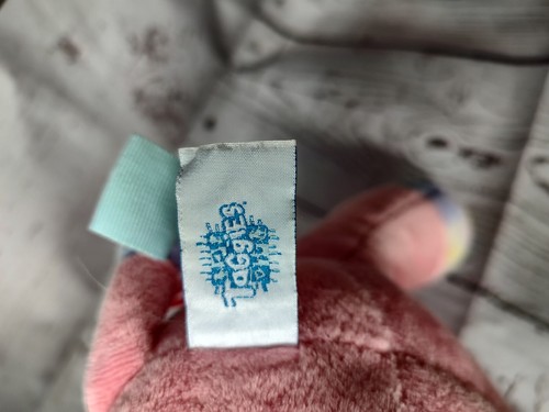 Taggies Baby rosa Giraffe Plüschtier Stofftier 10 Zoll Touch/Feel Entwicklungsspielzeug - Bild 5 von 9