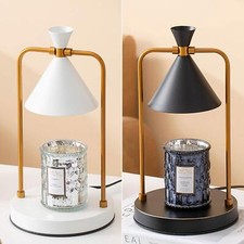 Candle Warmer Lamp Electric Aromatherapy Candle Light Table Heater W/ Timer UK