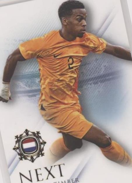 2022-23 Futera Unique World Football Jurrien Timber #100 - 1 of 1
