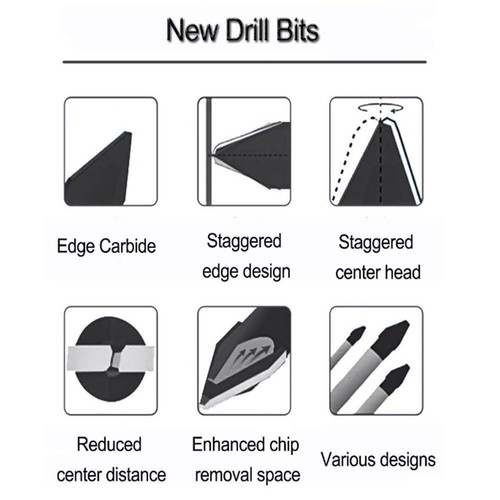 Eccentric Drill Bit Multipurpose Drill For Drilling Ceramic Tiles 2025 T1W1 - Bild 9 von 19