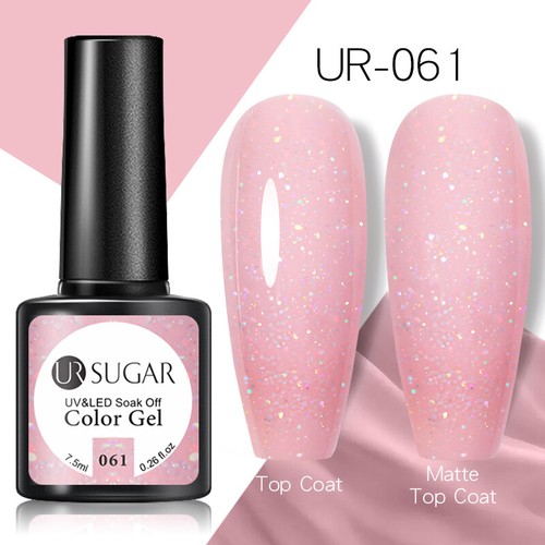 Nail Gel Polish Colours UR Sugar Base Top Coat Soak Off UV LED Colour Varnish UK - Picture 56 of 144