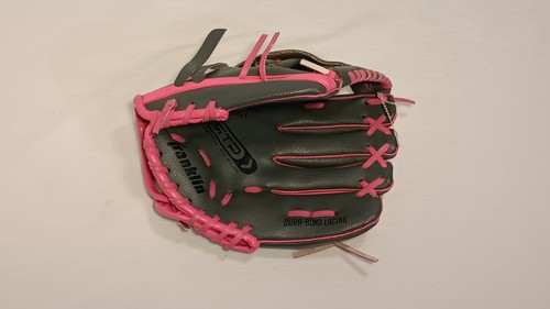 Franklin Pink Gray Kids Youth Child Girls TeeBall Baseball Glove 22702 9.5 Right - Picture 3 of 3