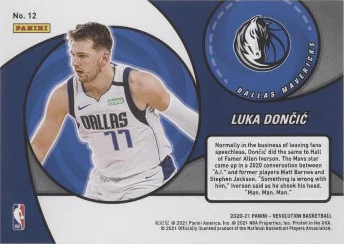 2020-21 Panini Revolution - Luka Dončić #12