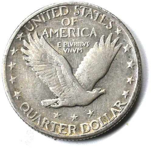 1930 S 25c Standing Liberty Silver Quarter San Francisco - Picture 2 of 2