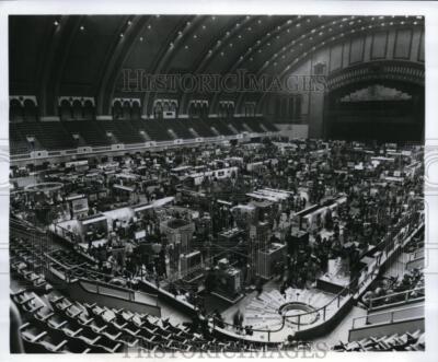 1965 Press Photo Atlantic City Convention Hall During Recent Convention
