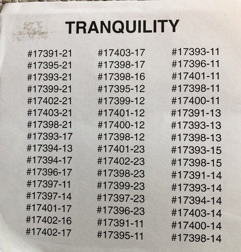 Tranquility Moda 48 Piece Charm Pack By Sandy Gervais Fall Colors Hard To Find - Picture 3 of 3