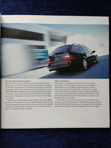 Saab 95 Sport-Kombi Prospekt 2003 - Bild 3 von 5
