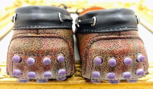 Etro Unisex City Moccasins Paisley Jacquard Size 39 New - Picture 17 of 19