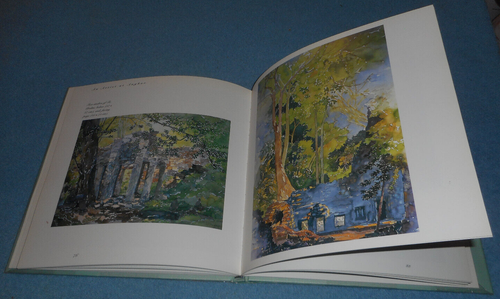 An Artist At Angkor Somboon Phuangdorkmai Cambodian Ruins Art Book HC/DJ 1996 VG - Picture 6 of 8