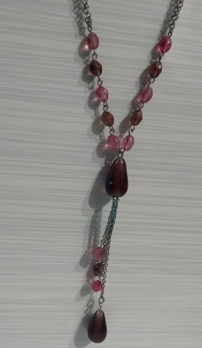 Collar de cuentas de disfraz vintage como se muestra en las fotos - Imagen 3 de 3