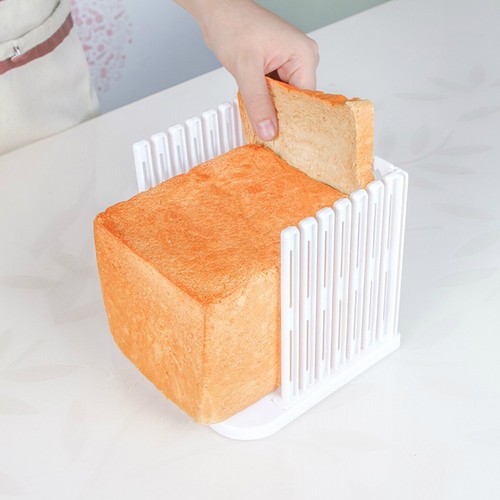 Kitchen Home Bread Slicer Toast Slicing Cutting Guide Mold Loaf Practical Tool - Picture 6 of 9