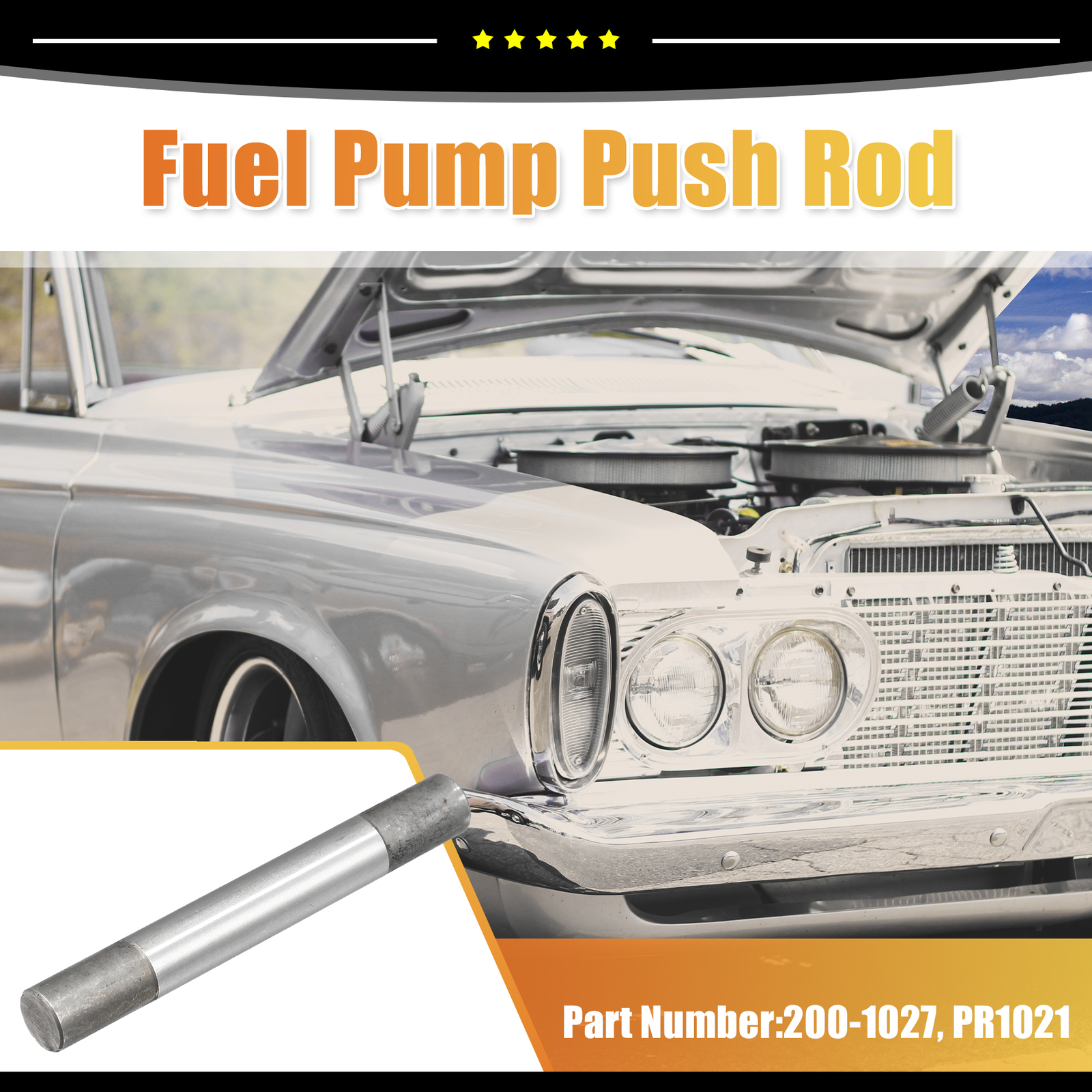 Piece of 1 Fuel Pump Pushrod fit for Big Block 383 400 440 2001027