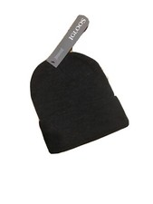 Igloos Mens Gray Beanie One Size Fits Most Winter Casual Hat