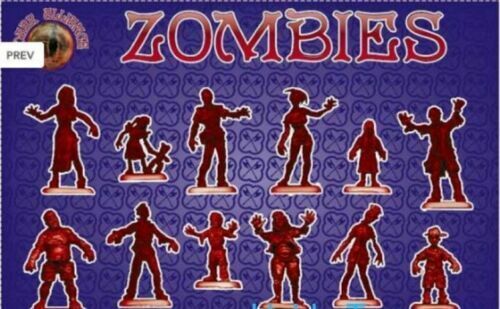 Alliance 72023 - Zombie 1/72, Set 1, (Serie Fantasy) kit modellino in plastica scala - Foto 7 di 12