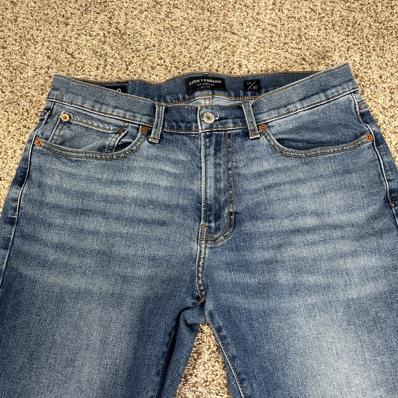 Lucky Brand Jeans 410 Athletic Slim Mens Size 32x32 (32 X 30) - View 2