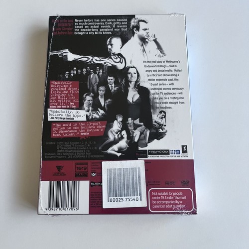 Underbelly Uncut Series 1 DVD PAL Region 4 Rated MA15+ True Crime Australia BN - Bild 6 von 10