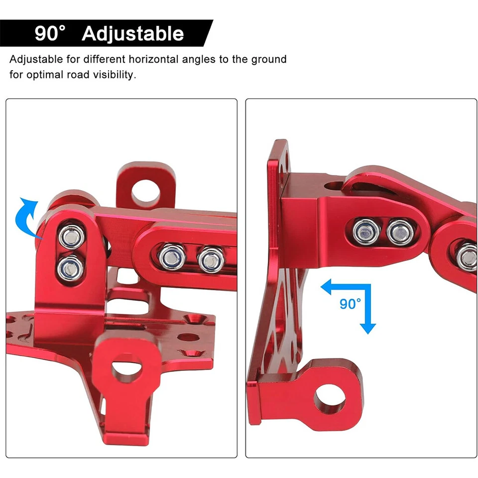 Kit eliminador de guardabarros trasero ligero ordenado rojo para Honda CB500F 2013-18 CBR250R 11-18 Foto 3 de 4