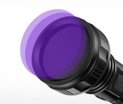 Linterna USB UV Geocaché de alta potencia 365nm recargable Blacklight UV LED antorcha - Imagen 4 de 12