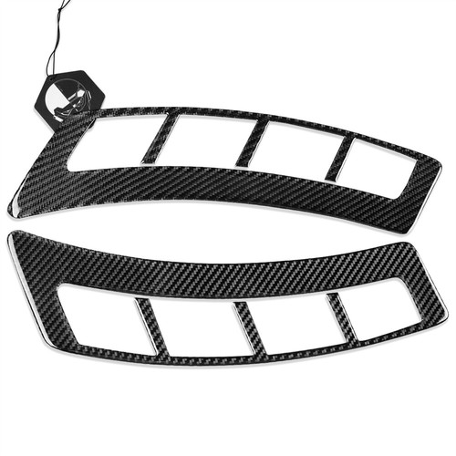 Carbon Fiber Side Door Fender Air Vent Cover For Infiniti FX 2009-13 QX70 14-17 - Picture 10 of 12