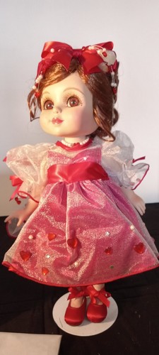 "Adoring Hearts Adora Belle” Marie Osmond Valentine’s Porcelain Doll NIB #1029 - Picture 1 of 11