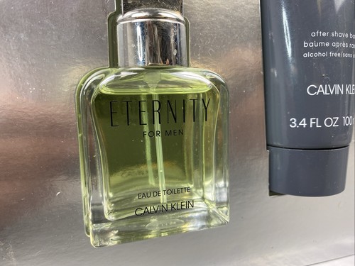 Calvin Klein Eternity Women Mens Gift Set After shave Balm Eau de Toilette Spray - Picture 8 of 10