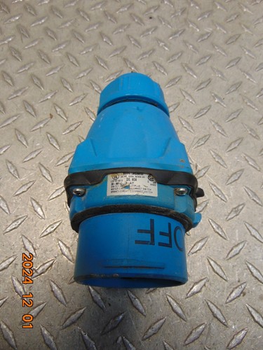 MELTRIC CORP DS60A MALE INLET PLUG 60A 25HP 600V NEMA 3R
