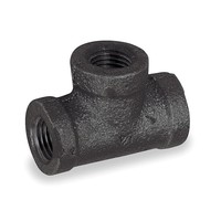 5p504 Reducing Tee, 1 1/2 X 1 1/2 X 1 In, Black 5p504 Reducing Tee, 1 1/2 X 1 1/2 X 1 In, Black